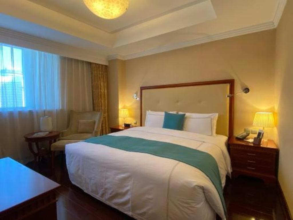 Jianguo Garden Hotel Peking Exteriör bild