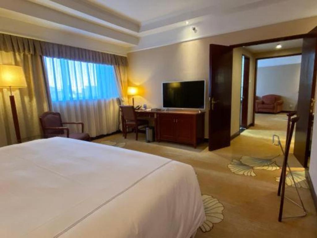 Jianguo Garden Hotel Peking Exteriör bild